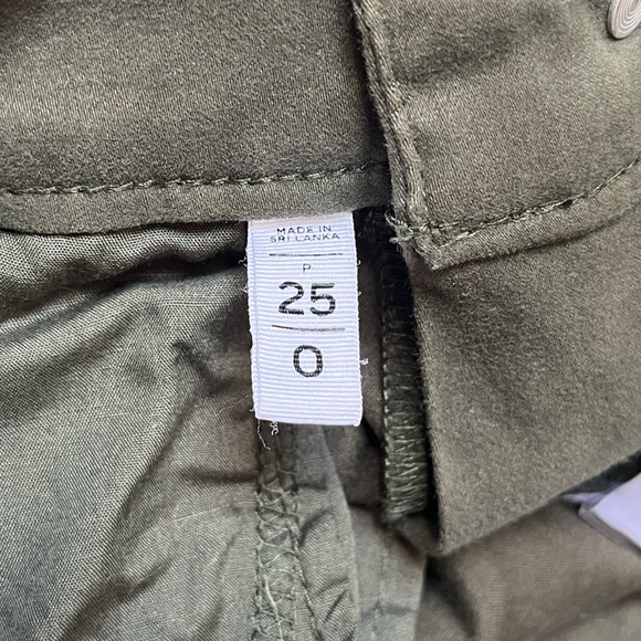 LOFT Dark Green Utility Pants - Picture 7 of 8